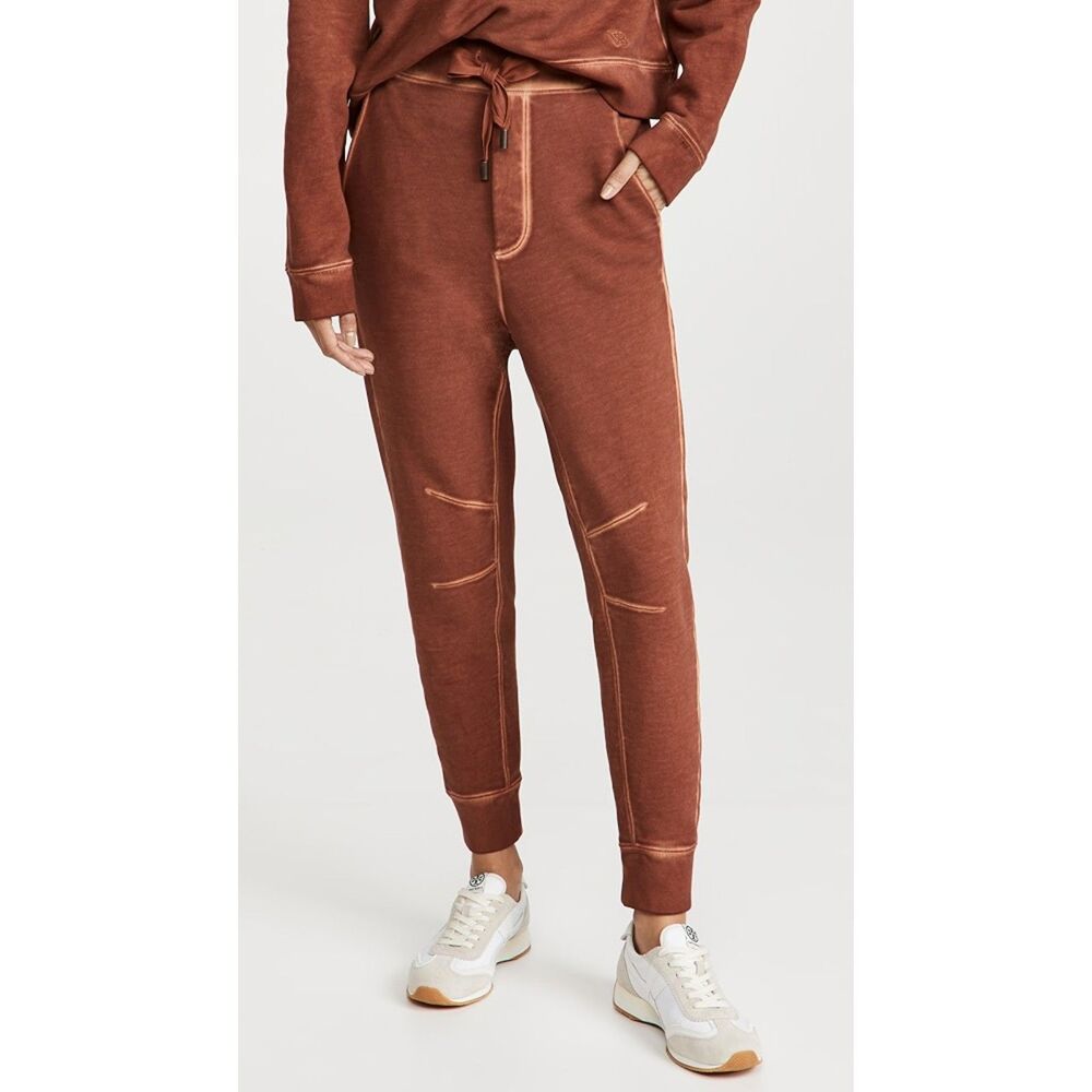 Veronica Beard Jean Preslee Sweatpants, Nutmeg, Size M